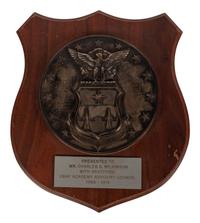 A Group of a USAF Academy Advisory Council and 1992 U.S. Navy Preflight Schools Awards Presented to Hall of Fame Oklahoma Football Coach Bud Wilkinson and a 16mm American Red Cross National Water Safety Test PSA Film