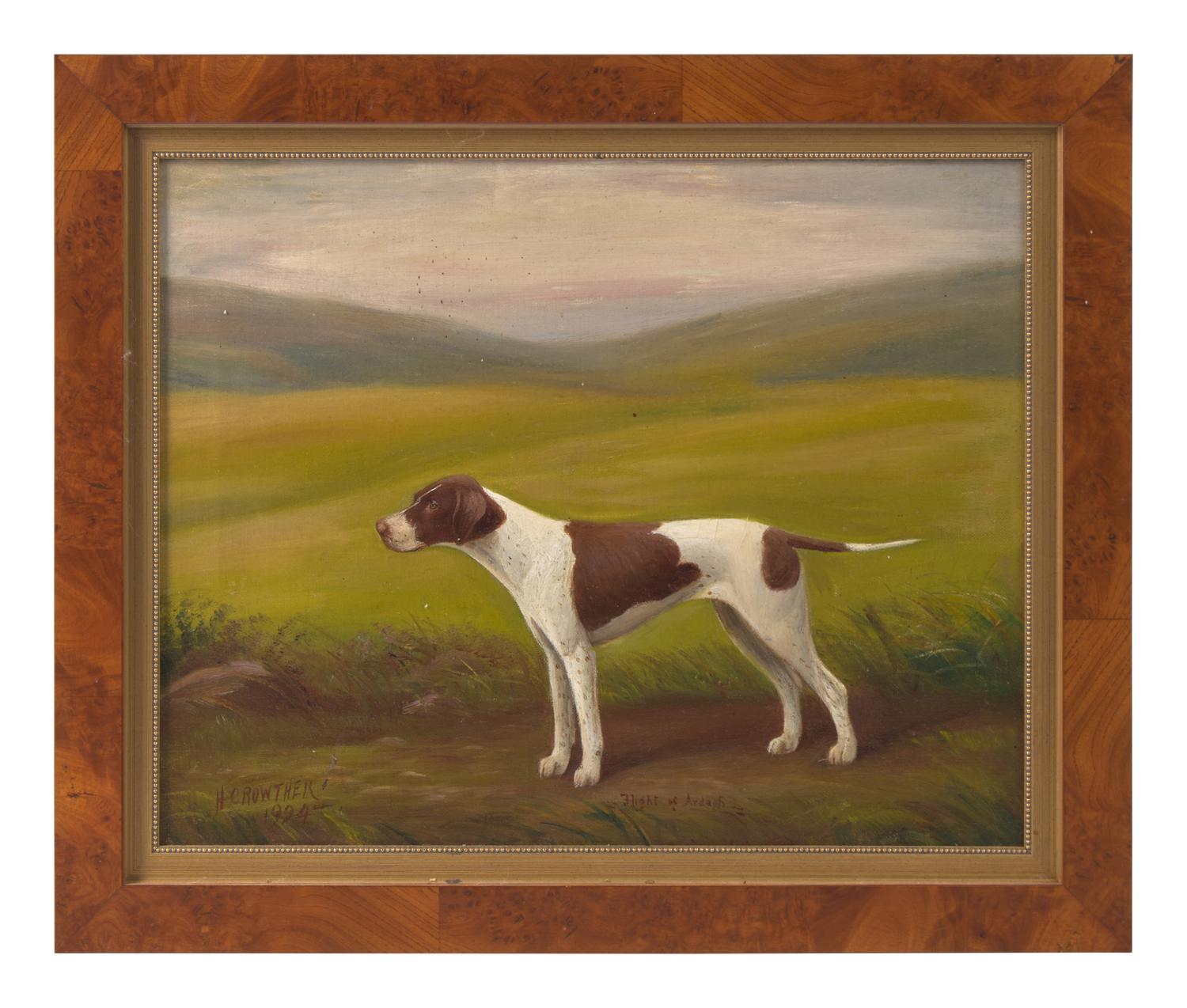 Flight of Ardagh, a Pointer in a Landscape, 1924