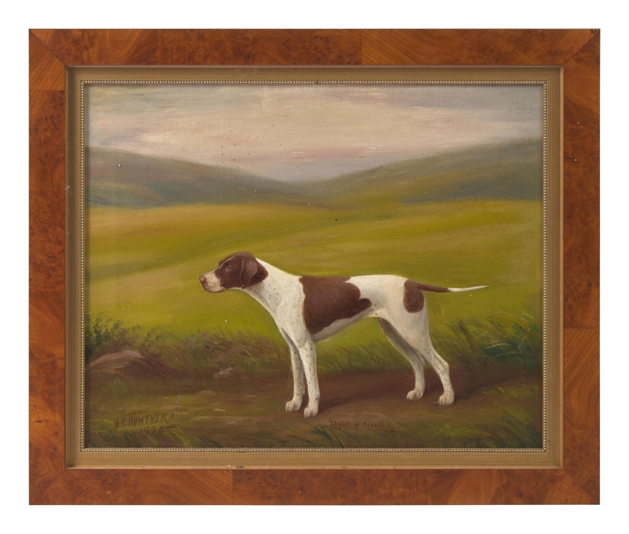 Flight of Ardagh, a Pointer in a Landscape, 1924