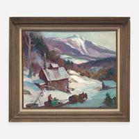 Emile Albert Gruppe (American, 1896–1978) Sugaring Vermont