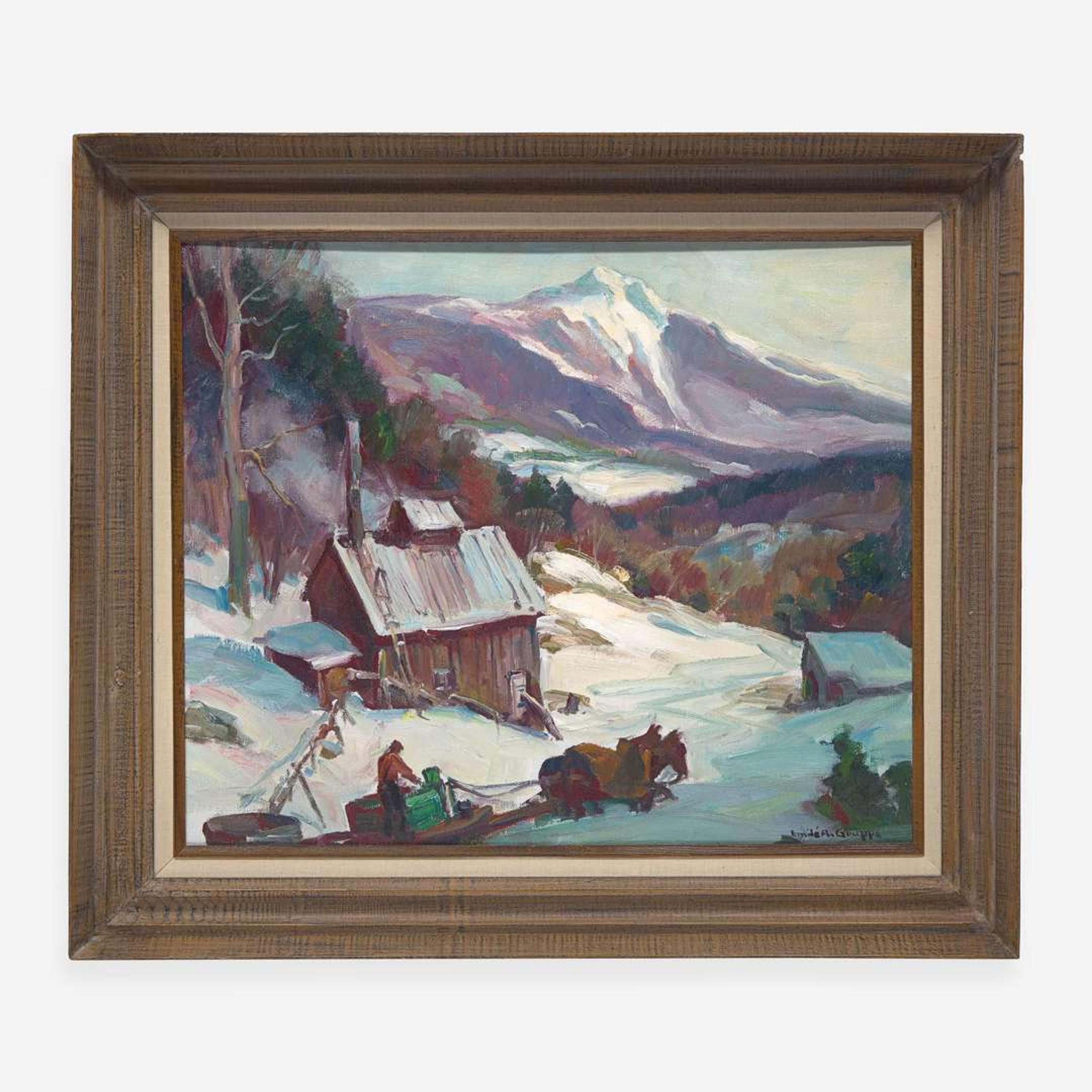Emile Albert Gruppe (American, 1896–1978) Sugaring Vermont