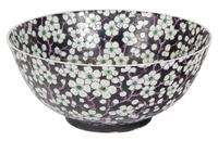 A Chinese Famille Noir Porcelain Bowl Diameter 10 1/4 inches.