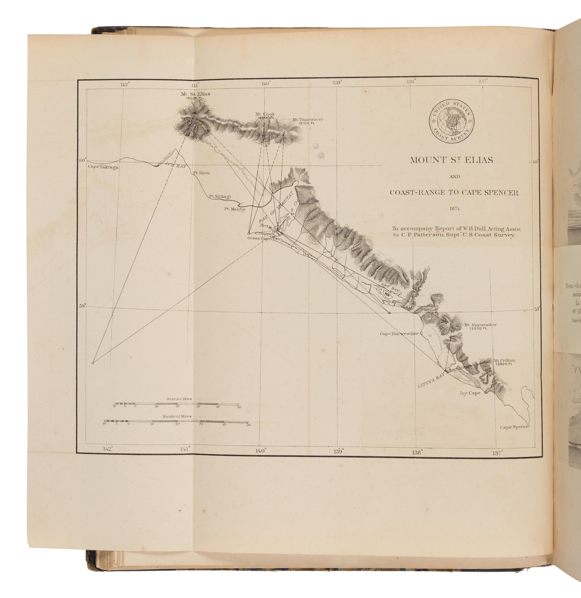 [Americana] [United States Geological Survey] A sammelband comprising approximately 20 reports on California, maps, and cartographic technology, ca. 1877