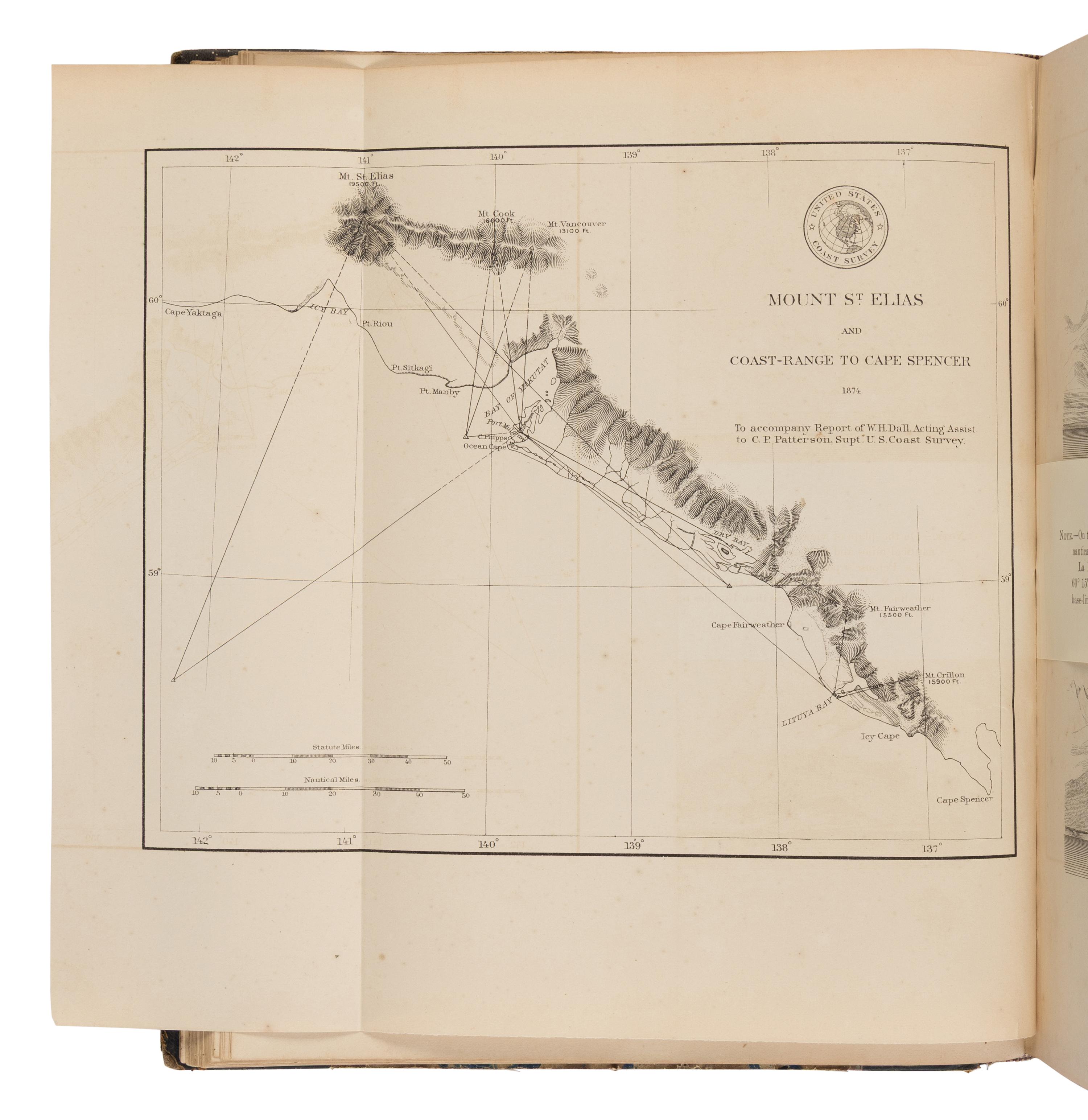 [Americana] [United States Geological Survey] A sammelband comprising approximately 20 reports on California, maps, and cartographic technology, ca. 1877