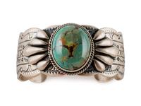 Sterling Silver and Turquoise Cuff Bracelet