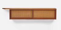 George Nakashima Double Hanging Wall Cabinet, New Hope, Pennsylvania, 1963