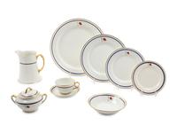 An English Porcelain Dinner Service