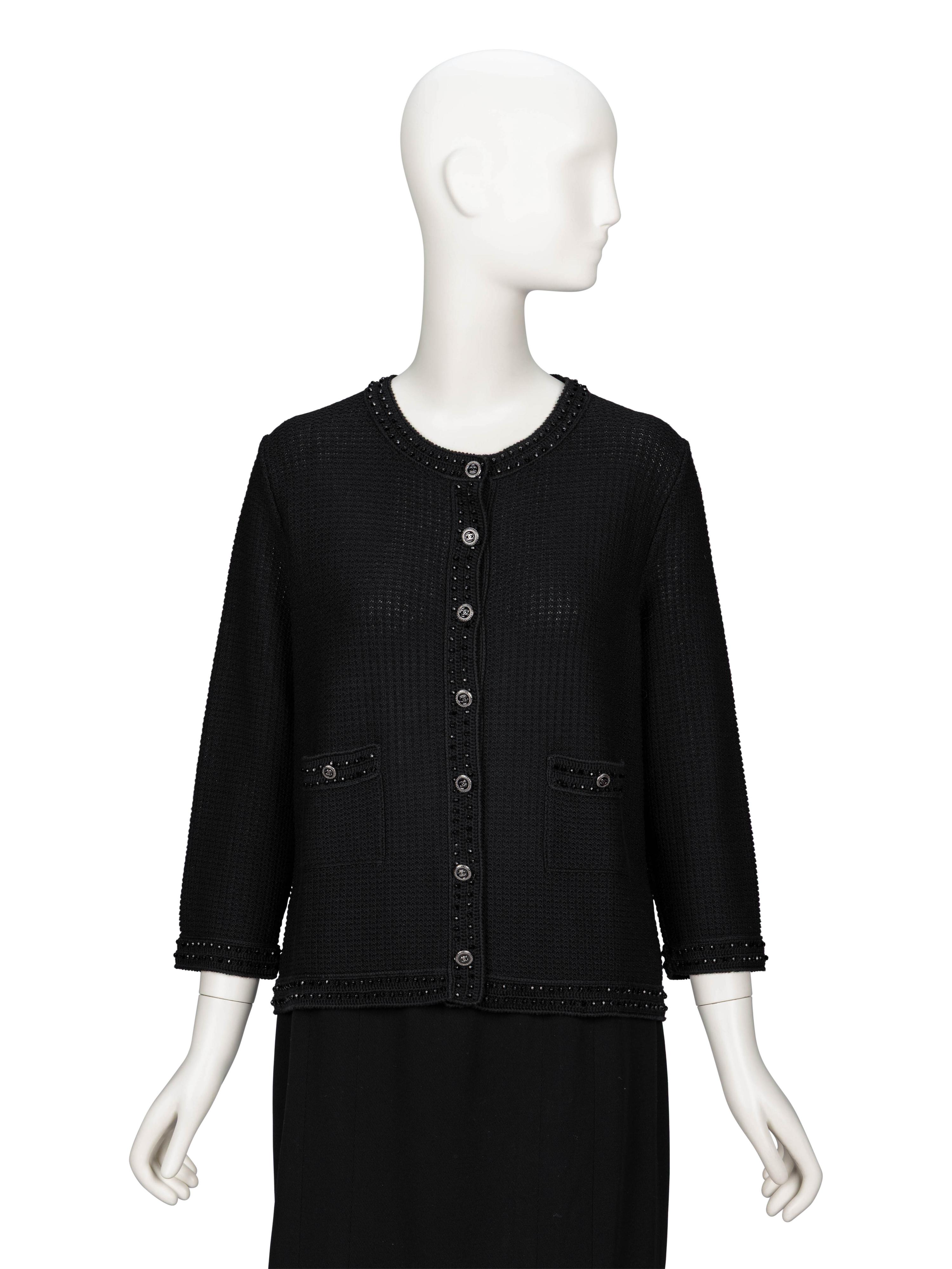 Chanel, Two Knit Cotton Cardigans