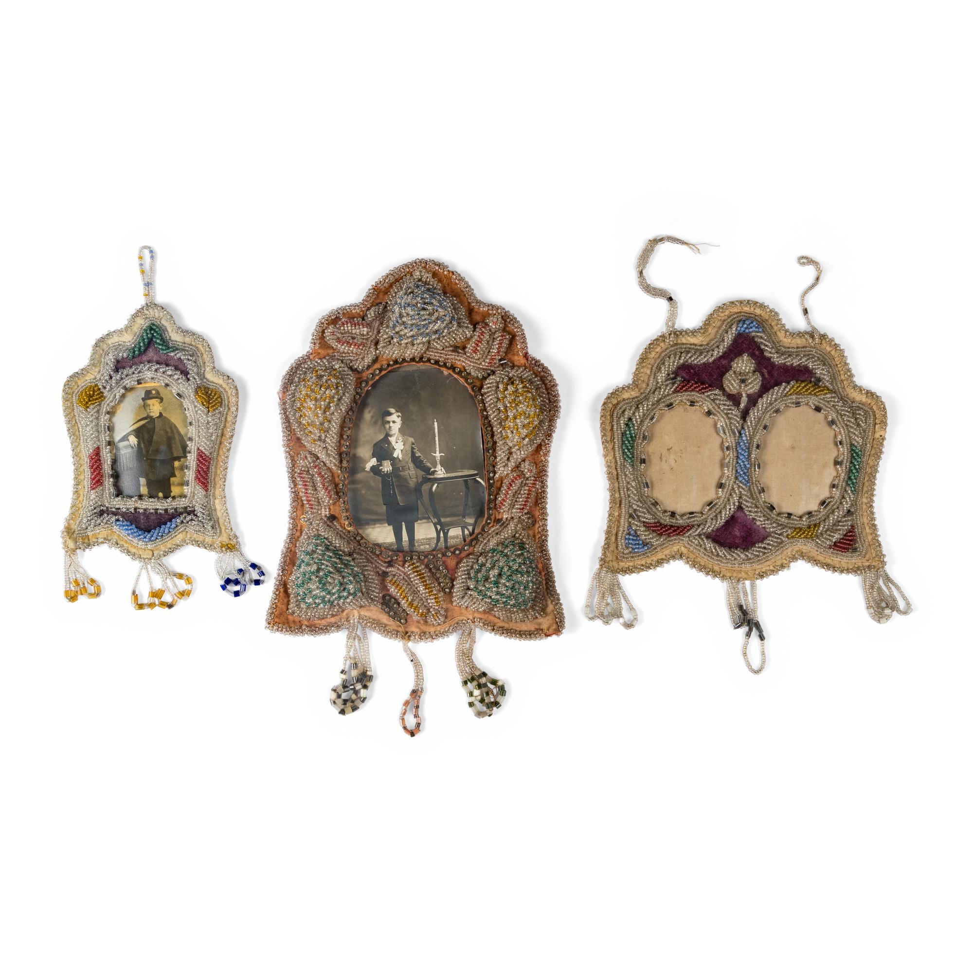 Haudenosaunee Beaded Picture Frames