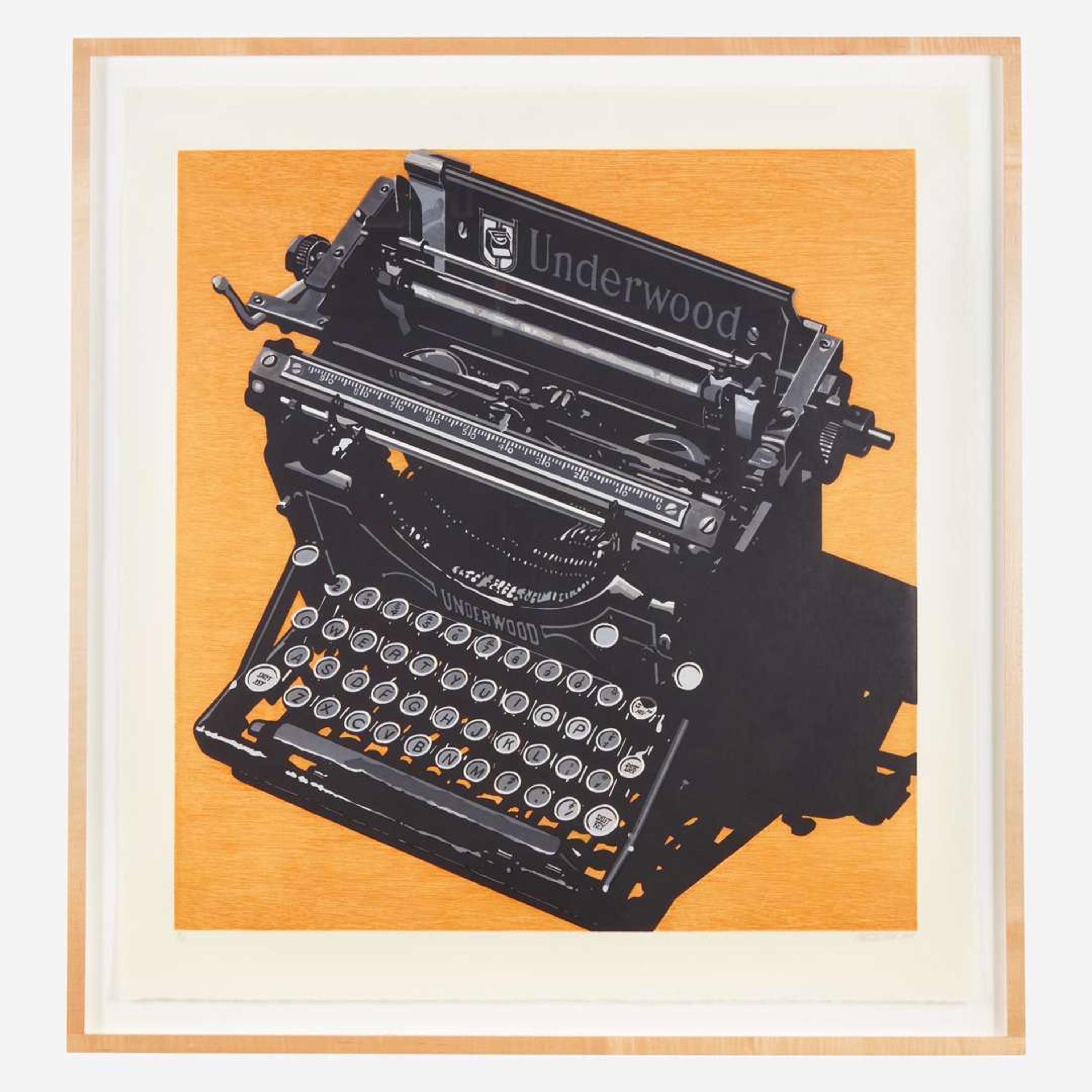 Robert Cottingham (American, b. 1935) Underwood