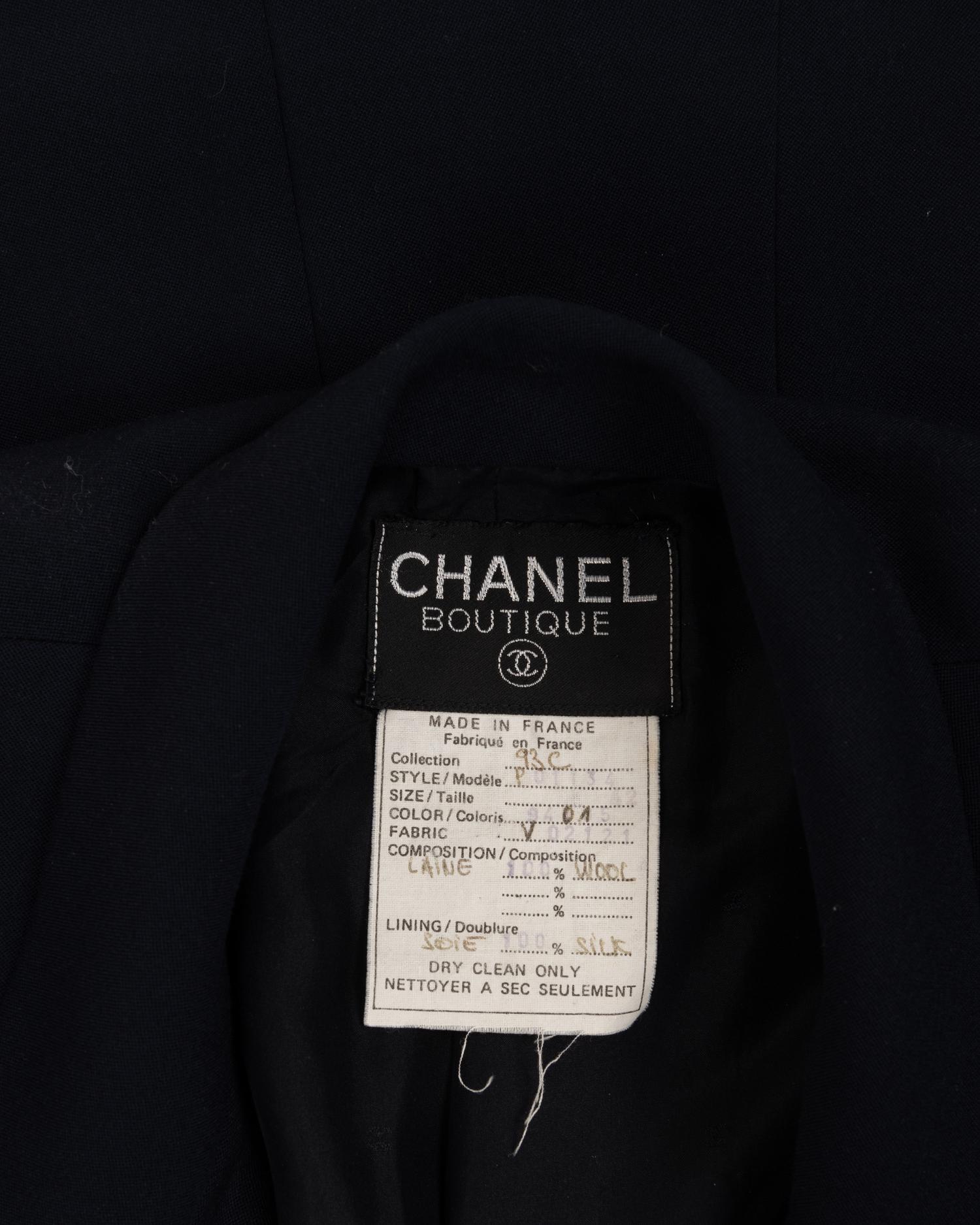 Two Chanel Double Breast Jackets, 1990s