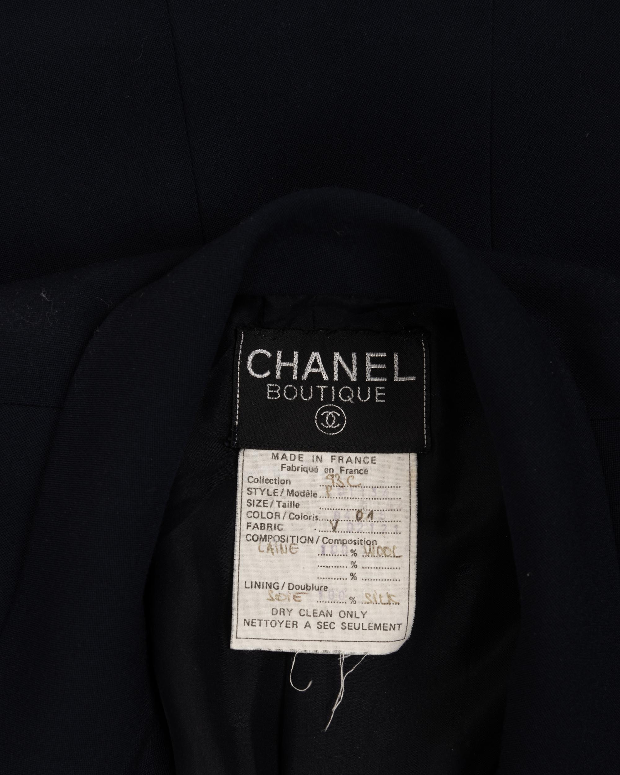 Two Chanel Double Breast Jackets, 1990s