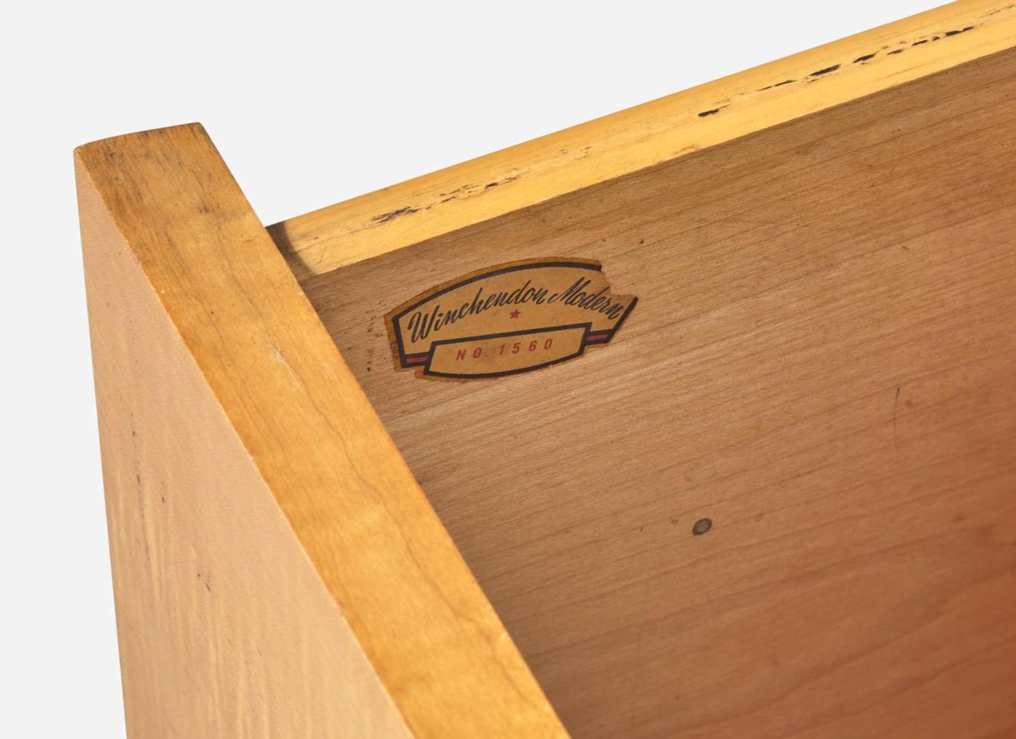 Paul McCobb for Winchendon, Four Planner Group Pieces