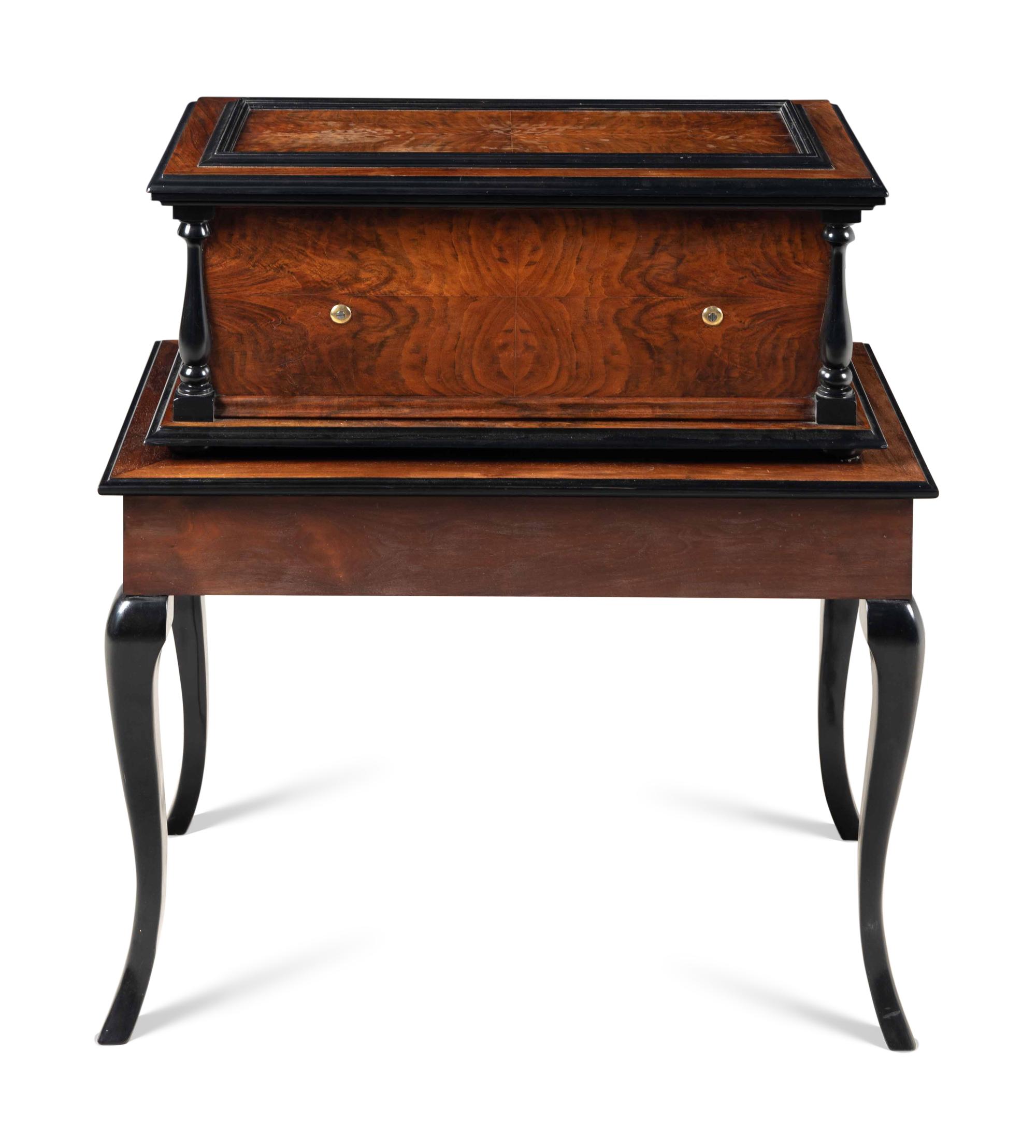 A Rare "Revolver" Music Box by M.J. Paillard & Co.