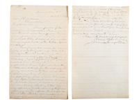 [CIVIL WAR]. Military reports, maps, post-war letters from Union and Confederate officers, and other papers gathered by Union Army officer Louis-Philippe-Albert d'Orléans, comte de Paris (1838-1894), while conducting research for his book History of the Civil War in America .