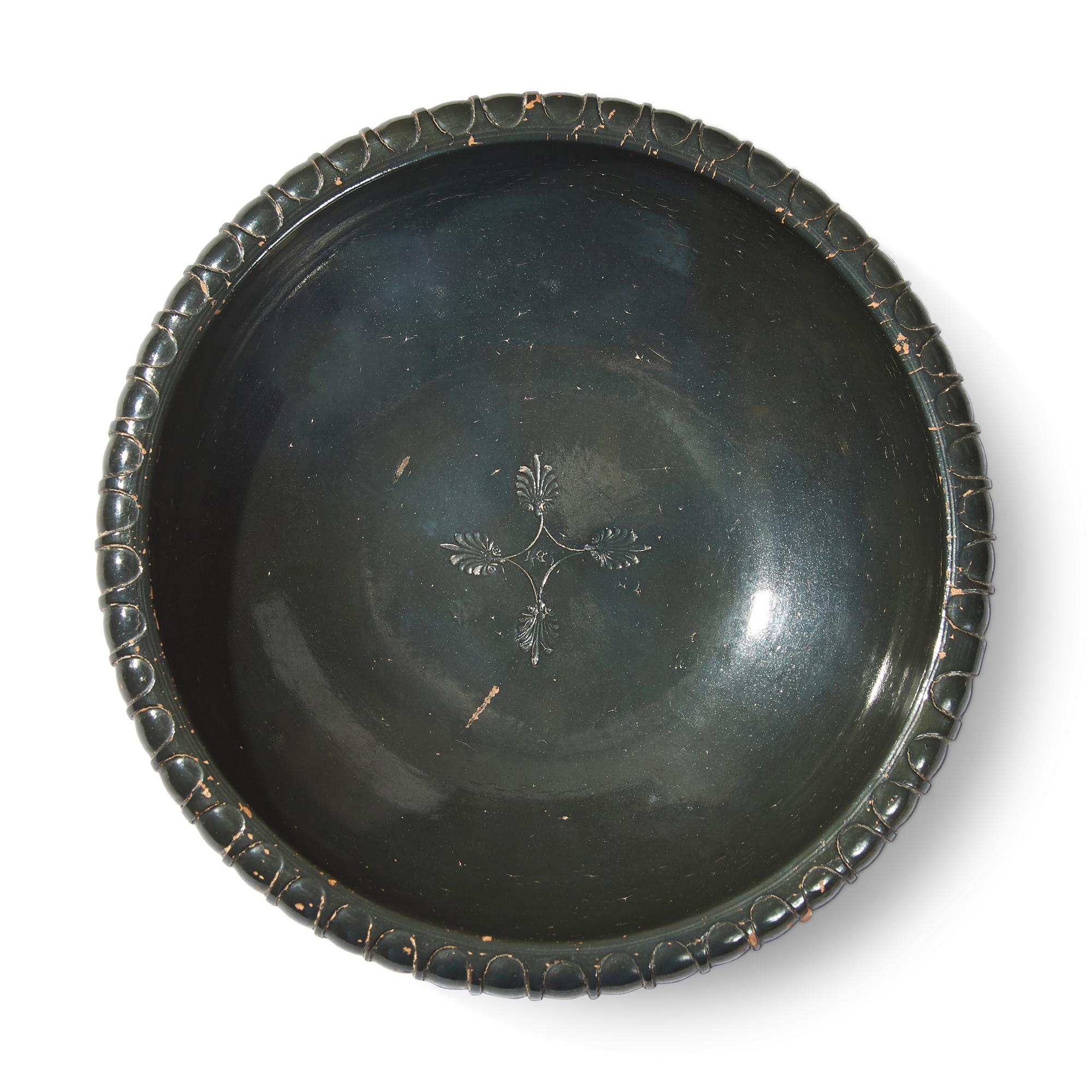 A Campanian Black-Glazed Dish
