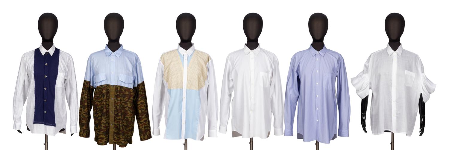 Comme des Garçons, Six Button-Up Shirts