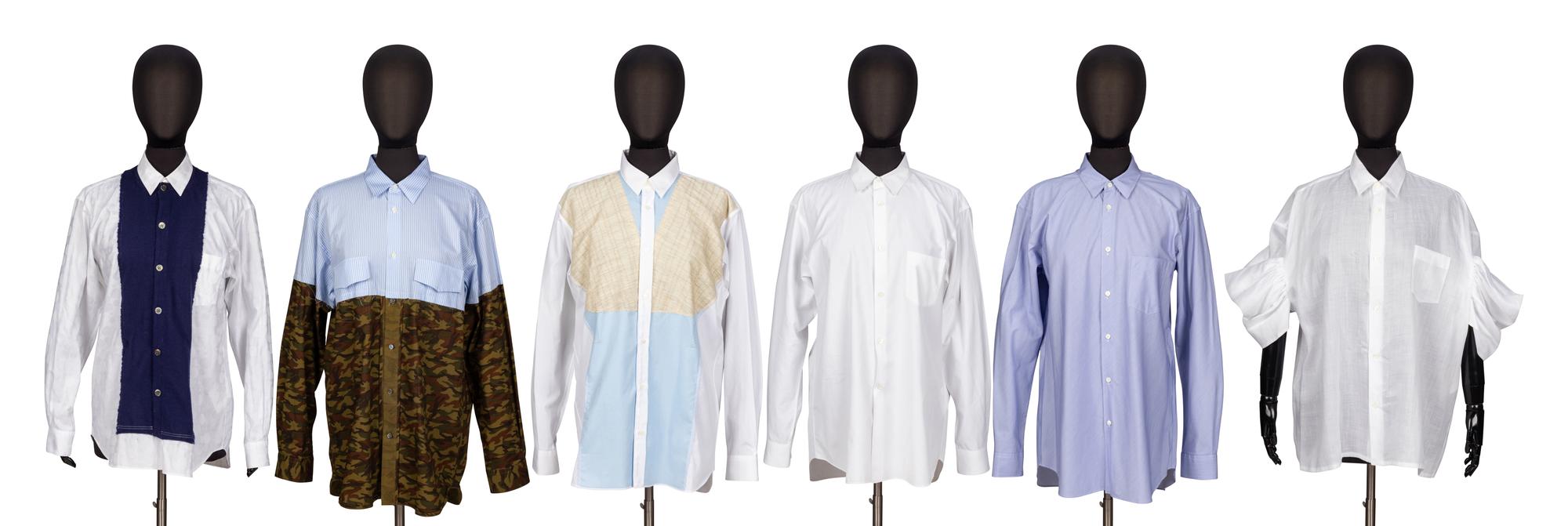 Comme des Garçons, Six Button-Up Shirts
