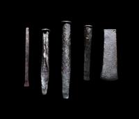 Five Egyptian Bronze Tools