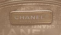 A Chanel Pink Calfskin Leather Fold Over Handbag, 12.5" x 11" x 4".