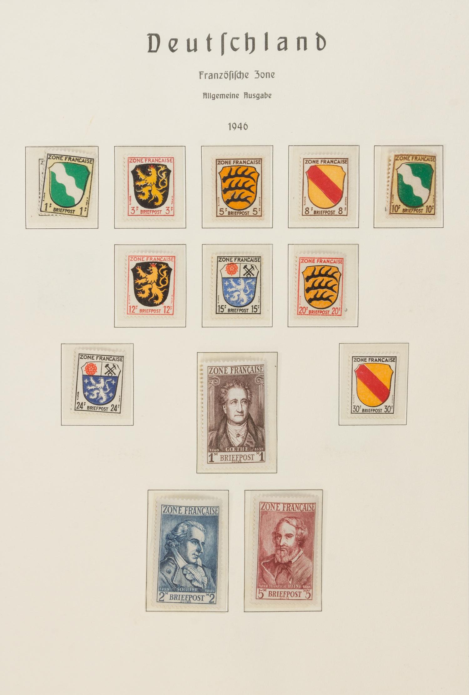 A Collection of 20th Century German Stamps — 1924-1962