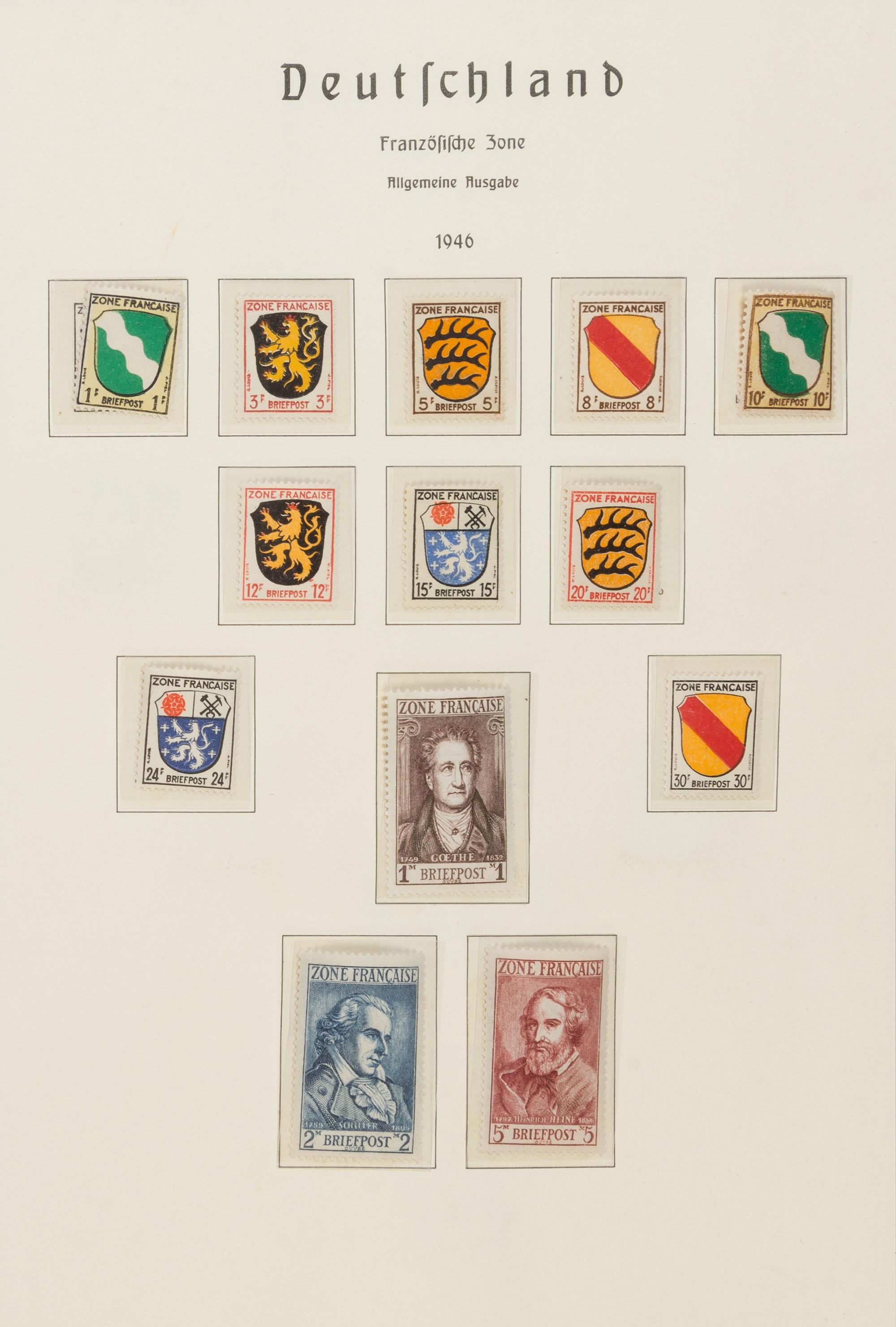A Collection of 20th Century German Stamps — 1924-1962