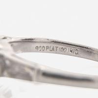 A Platinum and Diamond Ring 1.84 Carat Round Brilliant-Cut Diamond, GIA Certified