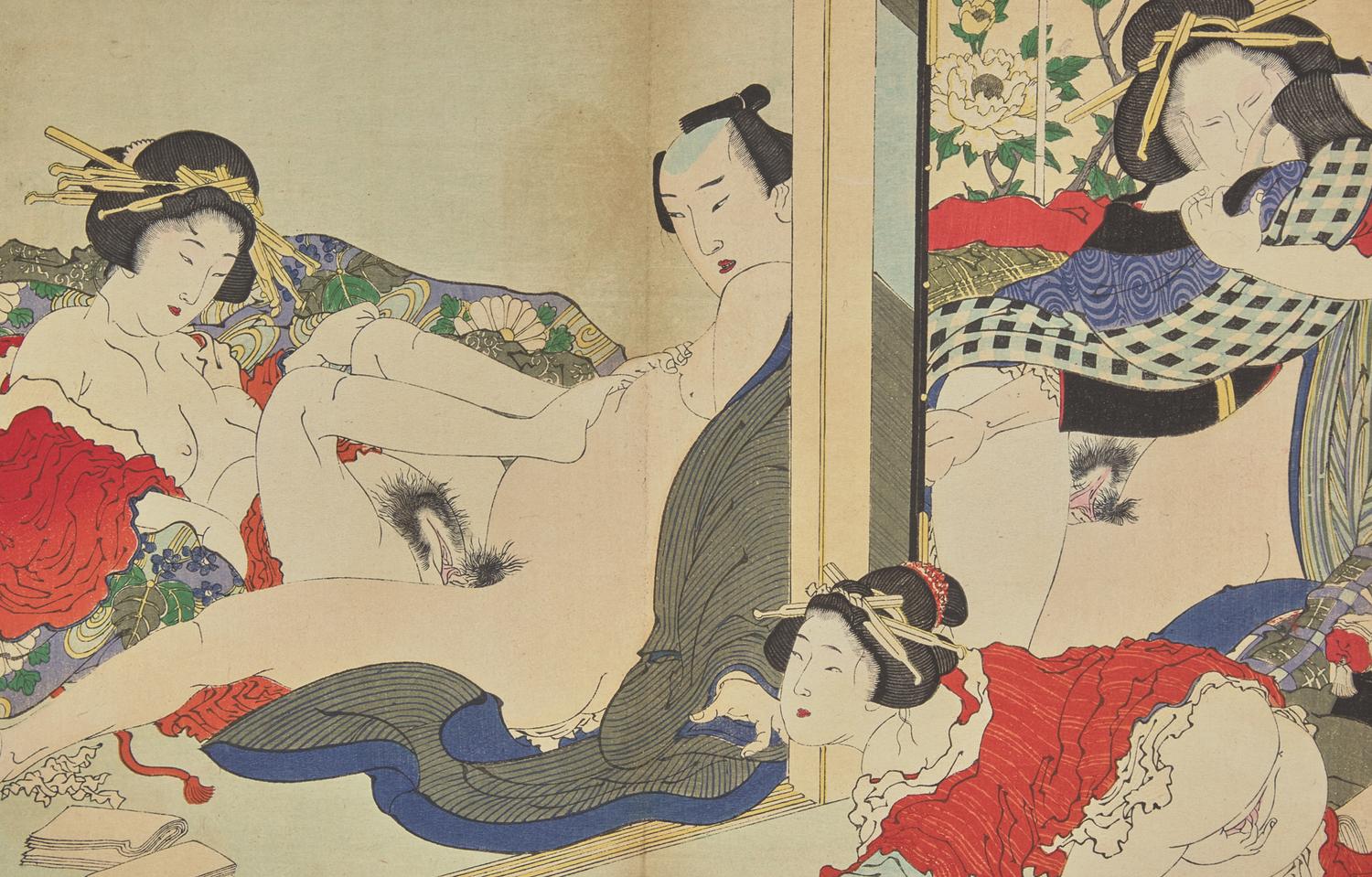 Ten Japanese Shunga Albums, 19th to First Half 20th century