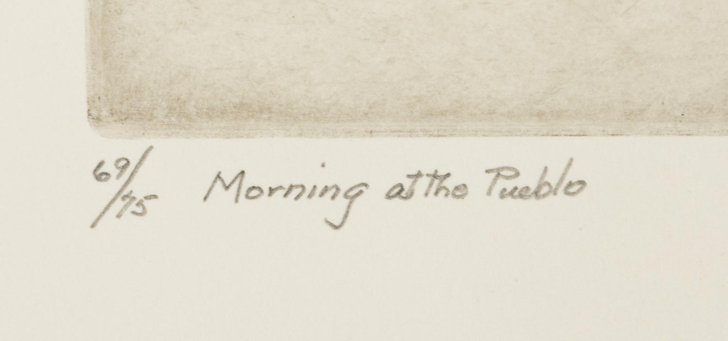 Morning at the Pueblo, edition 69/75