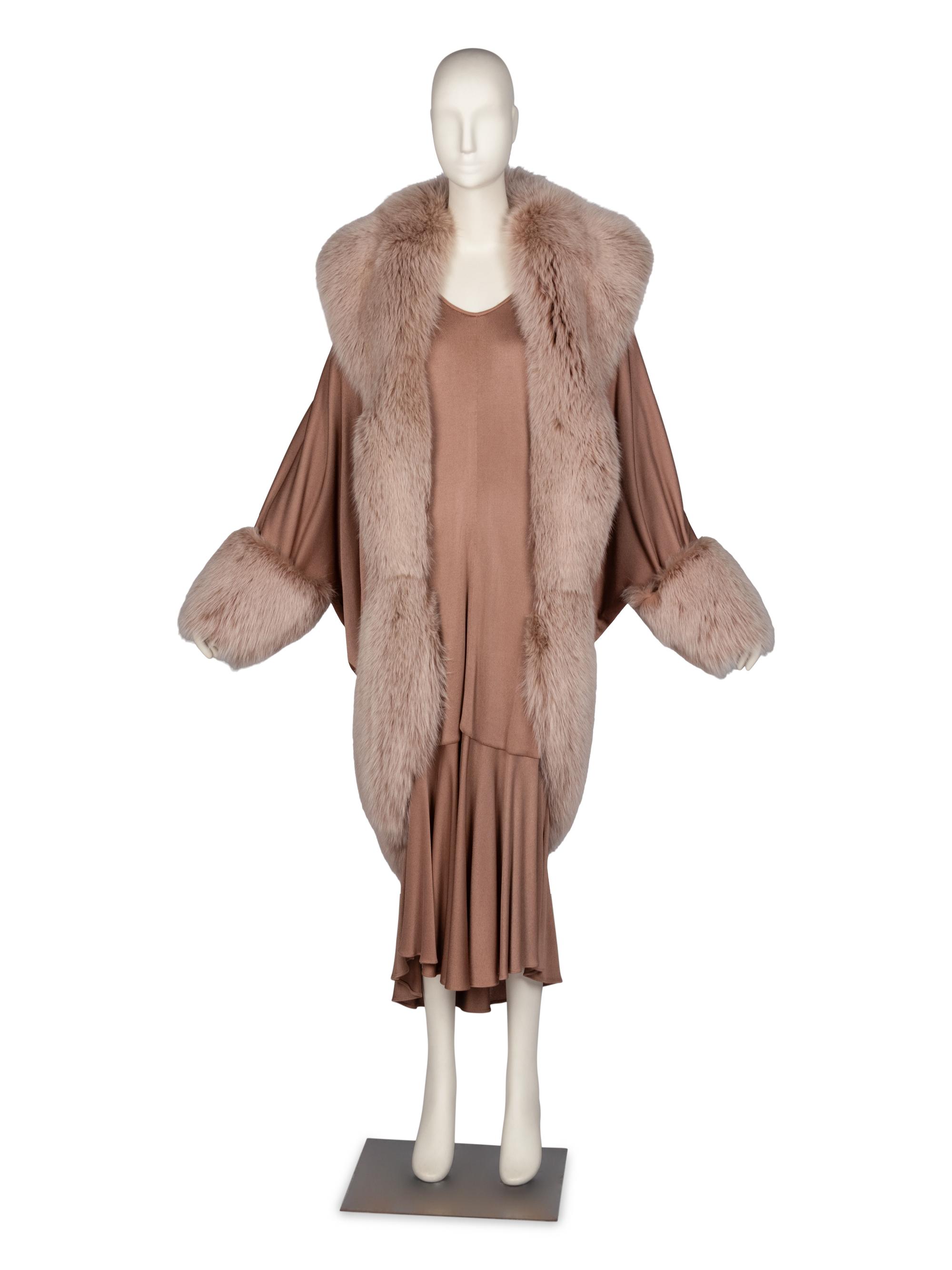 Tony Chase Dress & Coat, 1980s