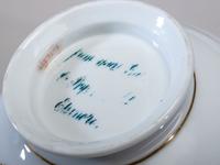 Three English Parcel Gilt and Hand-Painted Porcelain Bowls