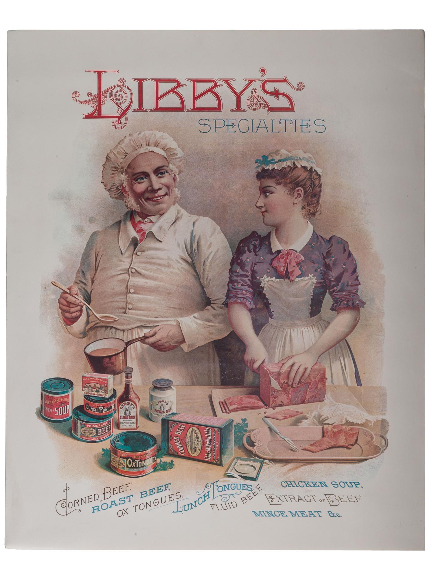 Six Advertisement Lithographs