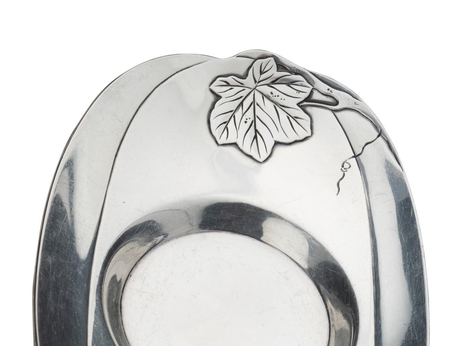 A Japanese Export Silver Tea Set and Tray