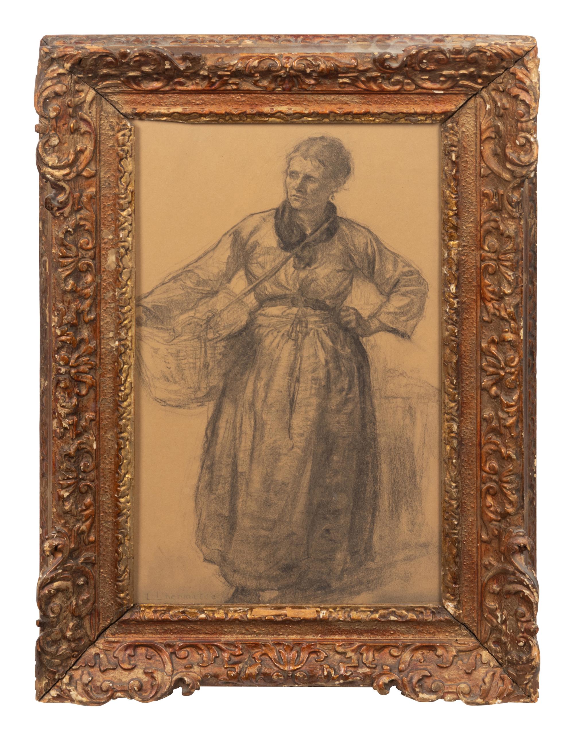 Femme au panier