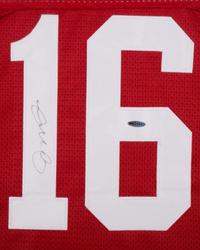A Joe Montana San Francisco 49ers Signed Autograph Wilson Jersey (Upper Deck Authenticated),