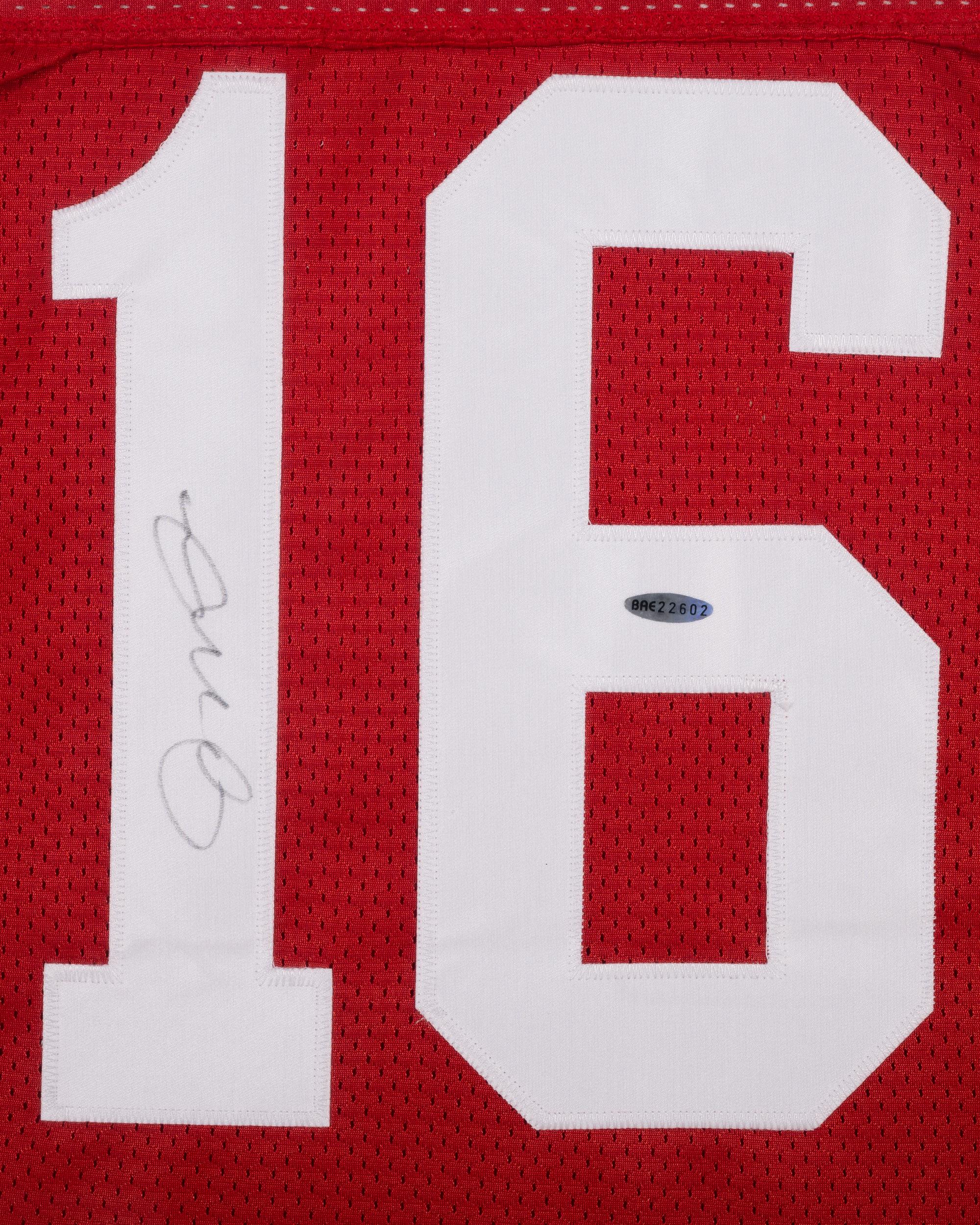 A Joe Montana San Francisco 49ers Signed Autograph Wilson Jersey (Upper Deck Authenticated),