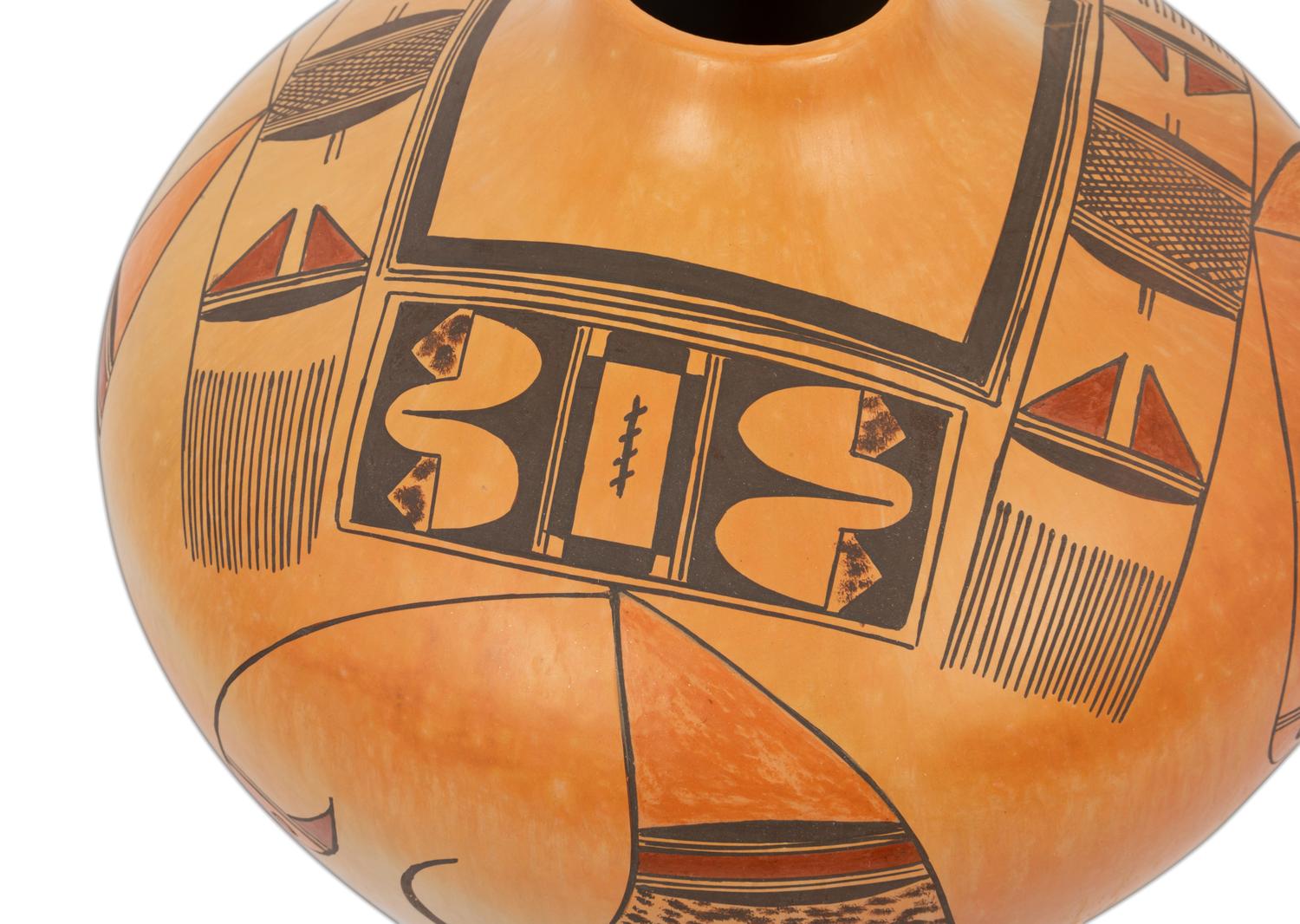 Polished Pottery Jar