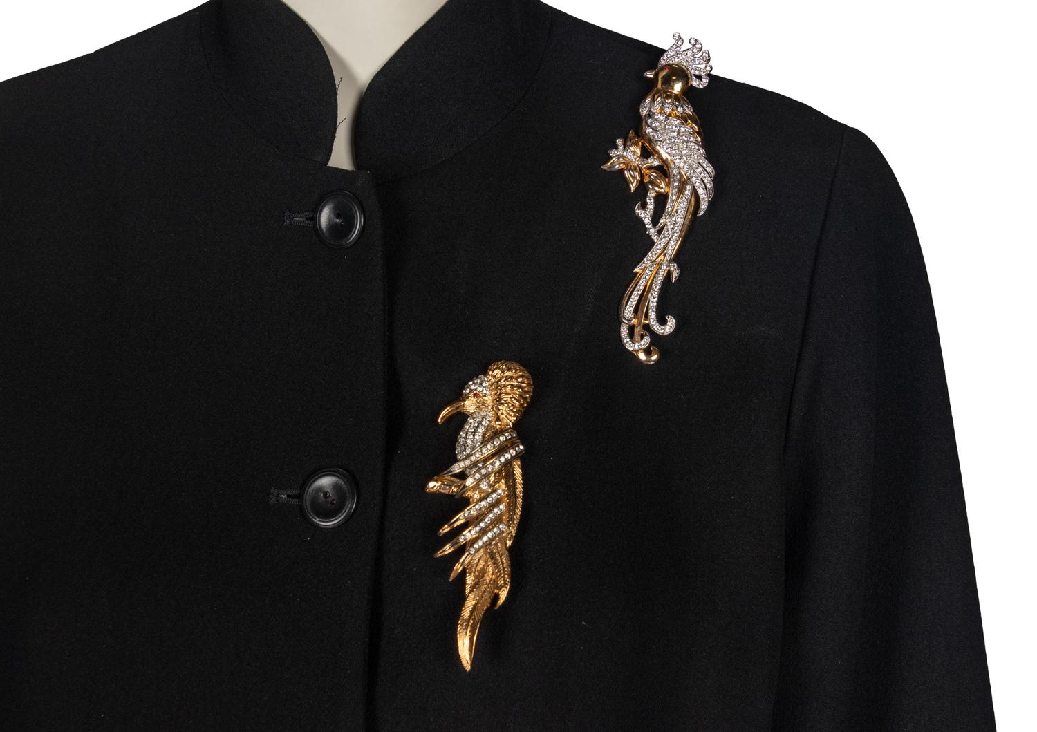 Emmelle Ensemble and Jacket with a Collection of Costume Jewelry
