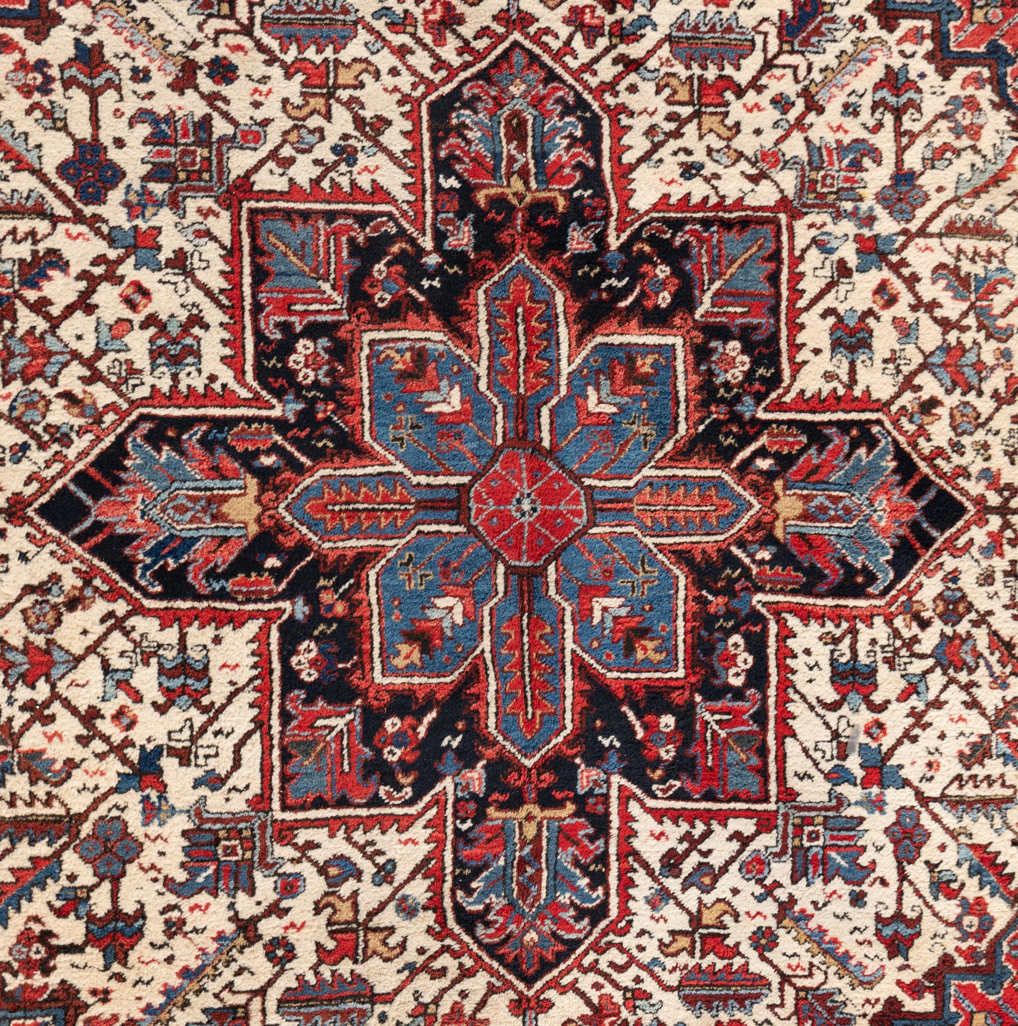 A Heriz Wool Rug