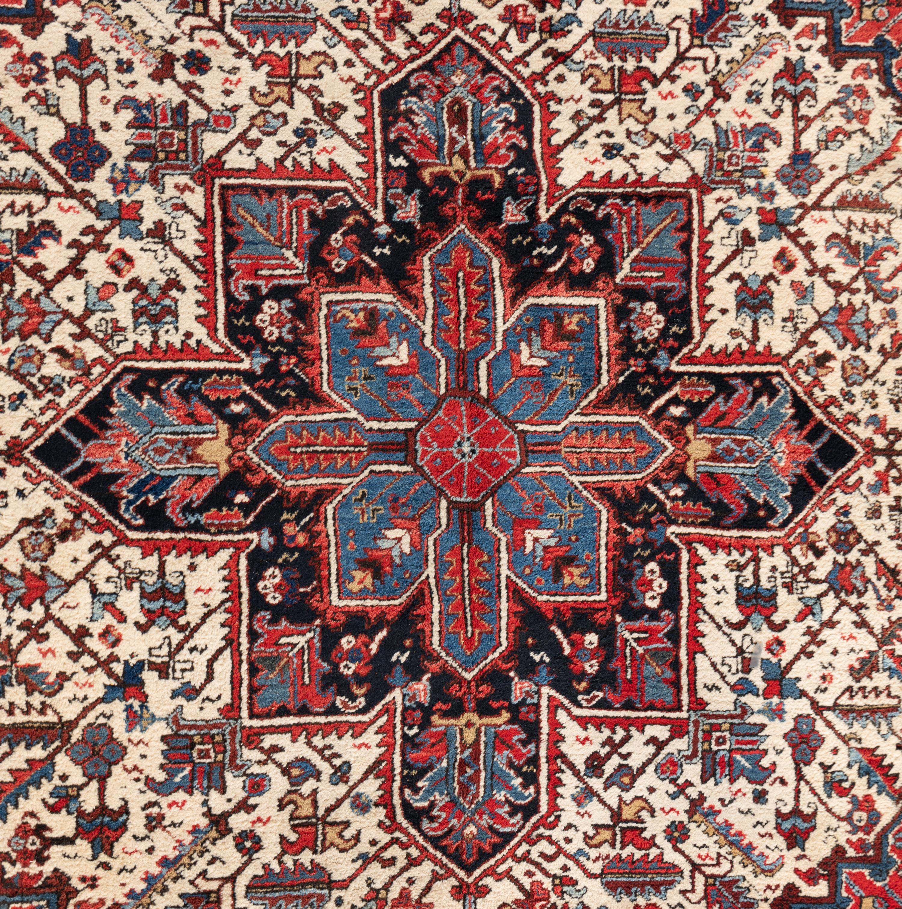 A Heriz Wool Rug