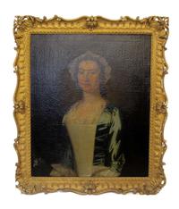 Anglo/American School 18th century portrait of a lady