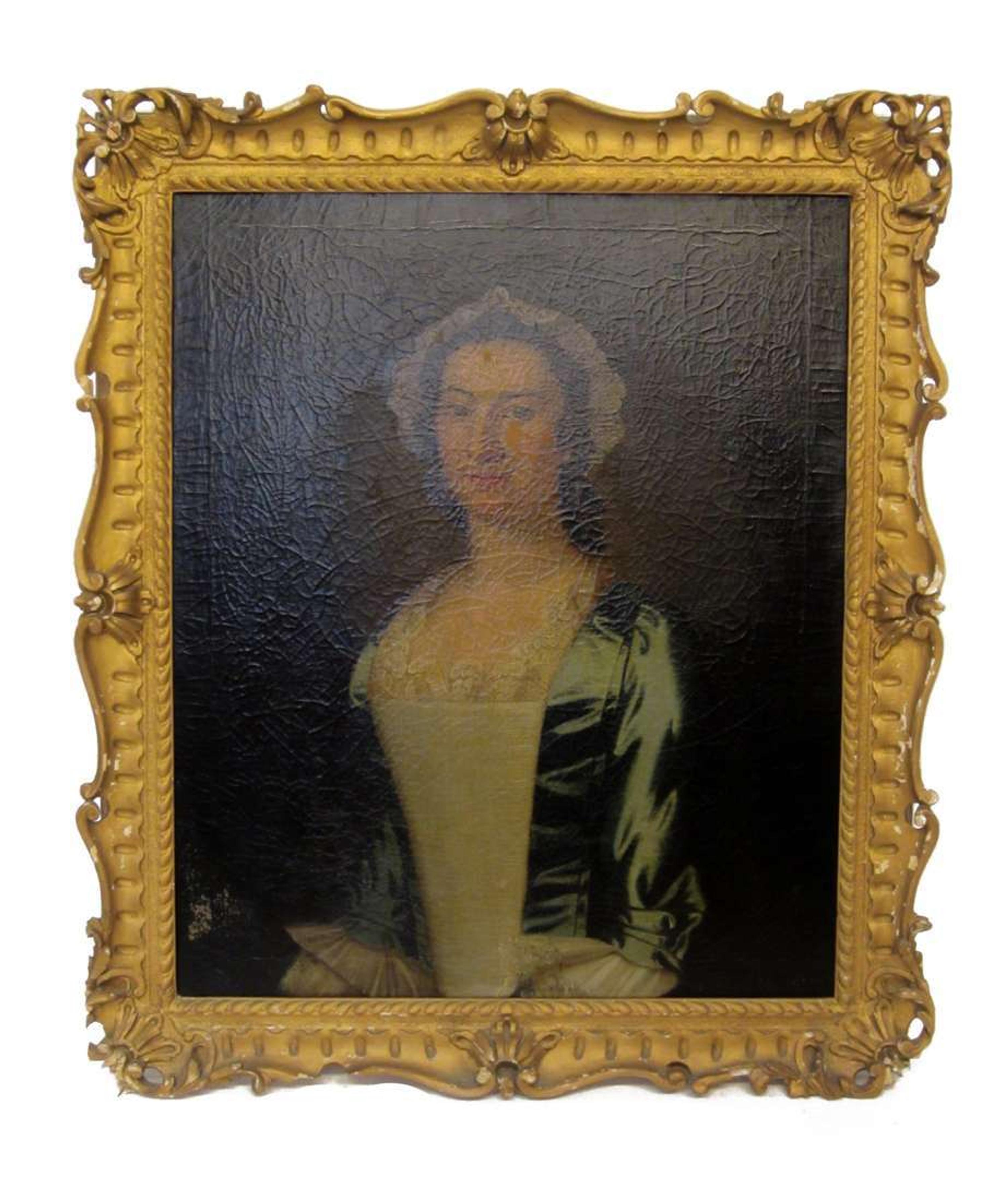 Anglo/American School 18th century portrait of a lady