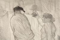 Au Théatre-Libre: Antoine dans 'L'inquiétude' ( L'Escarmouche edition), 1893