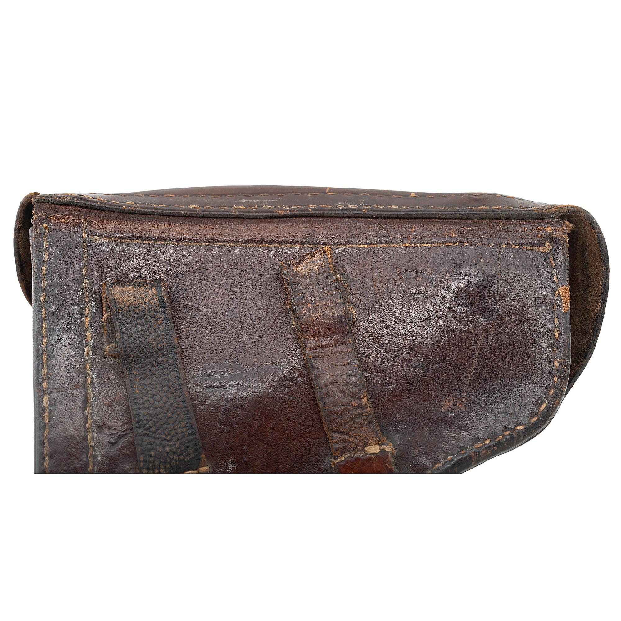 **ac41 Code Walther P38 Pistol with Scarce Radom lyo Code Holster and One Matching Magazine