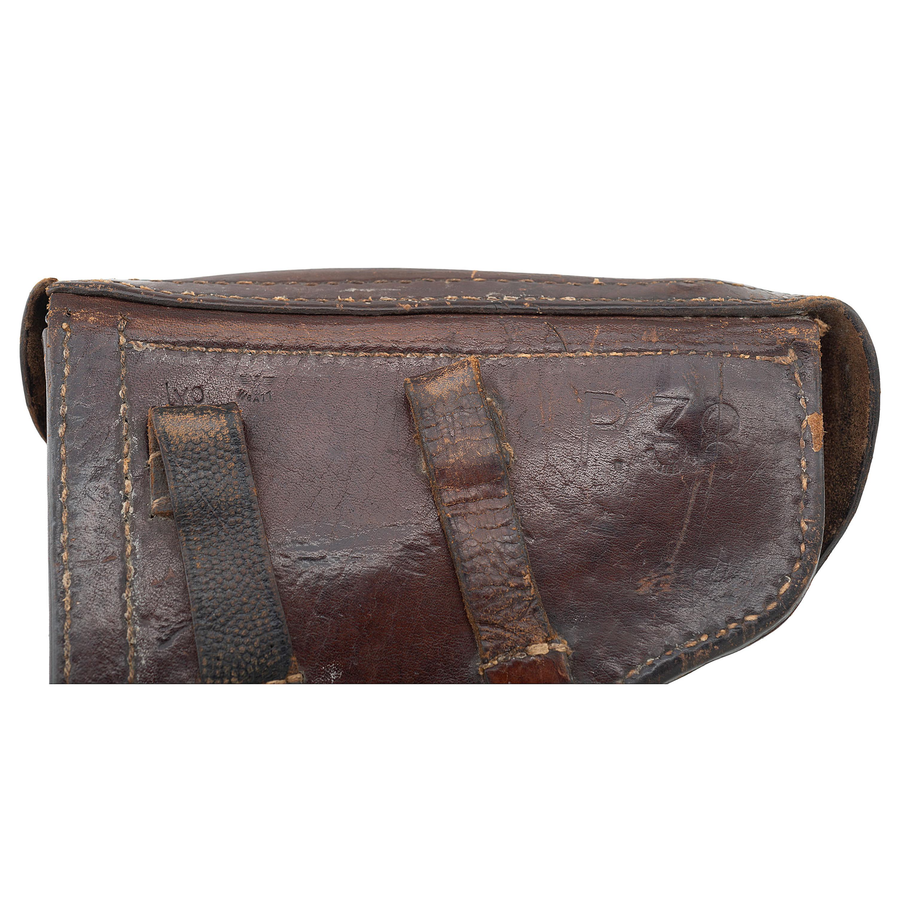 **ac41 Code Walther P38 Pistol with Scarce Radom lyo Code Holster and One Matching Magazine