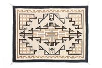 Three Navajo Rugs Largest: 36 x 68 inches