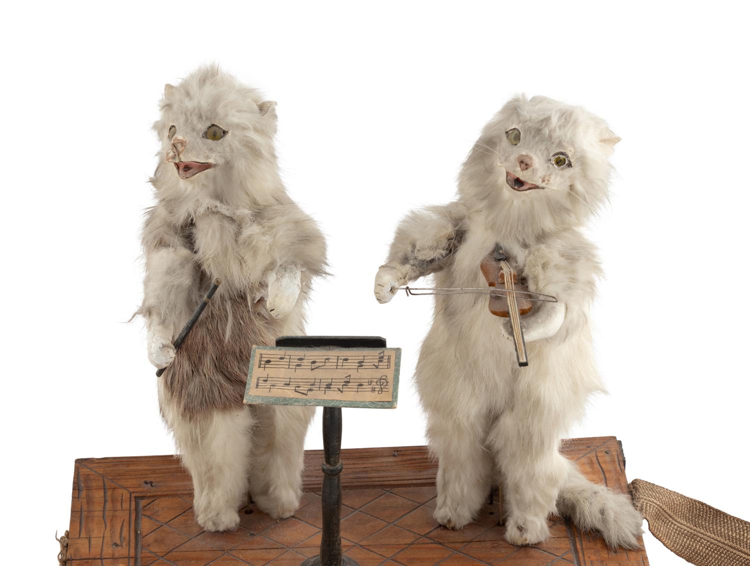 Two Manivelle Musical Automata