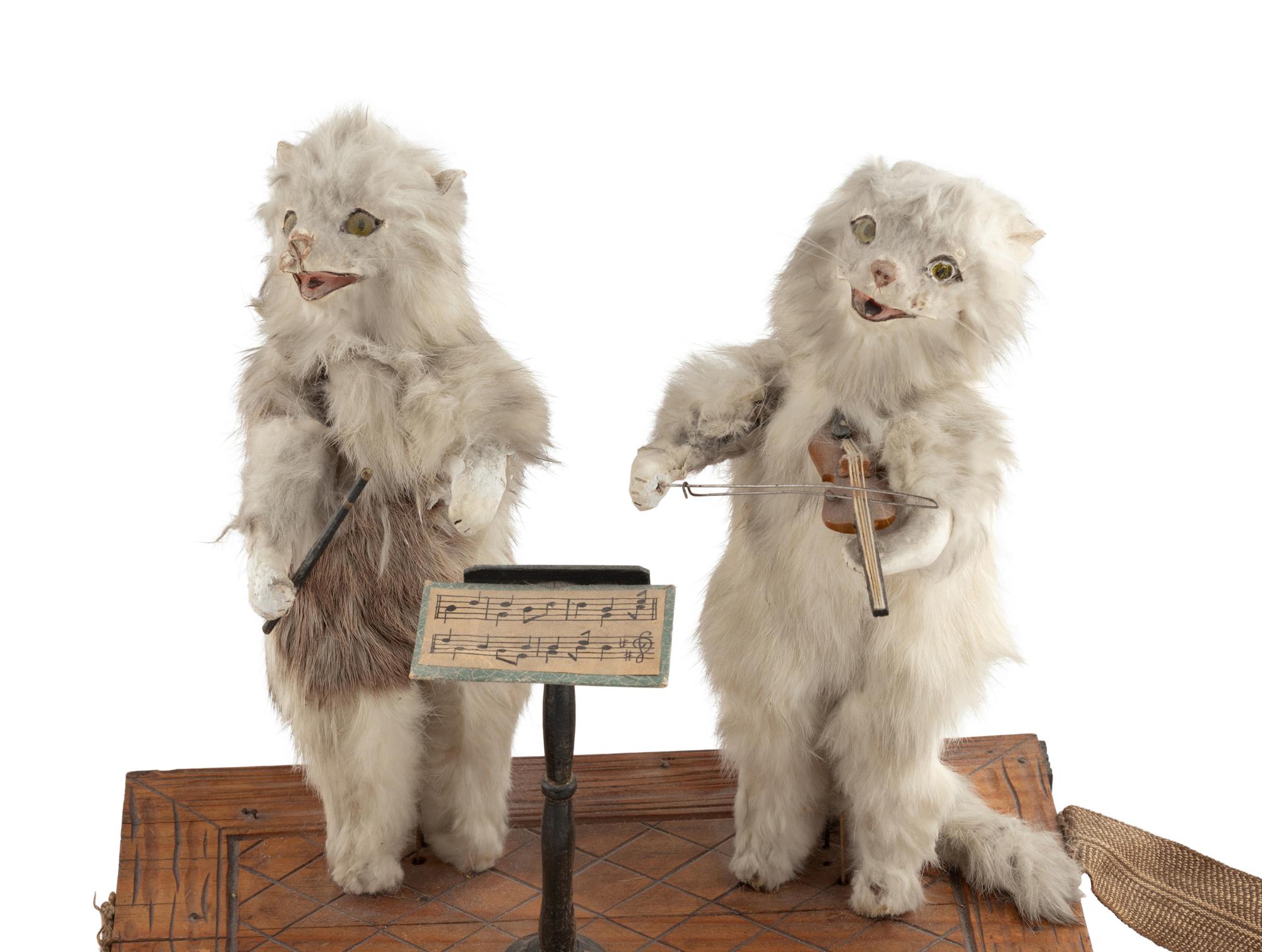 Two Manivelle Musical Automata
