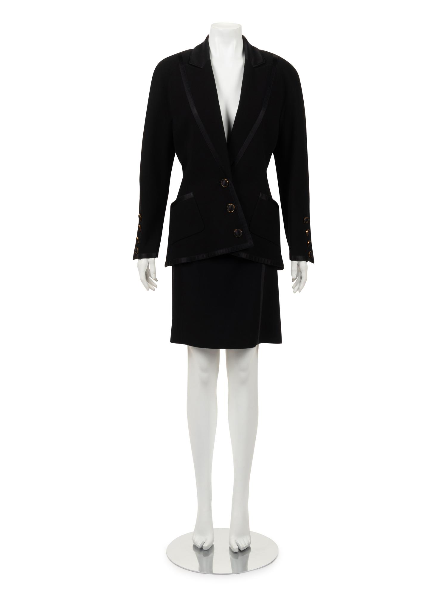 Chanel Two-Piece Skirt Suit, Late 1980-90s