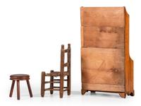 Three Miniature Furniture Articles
